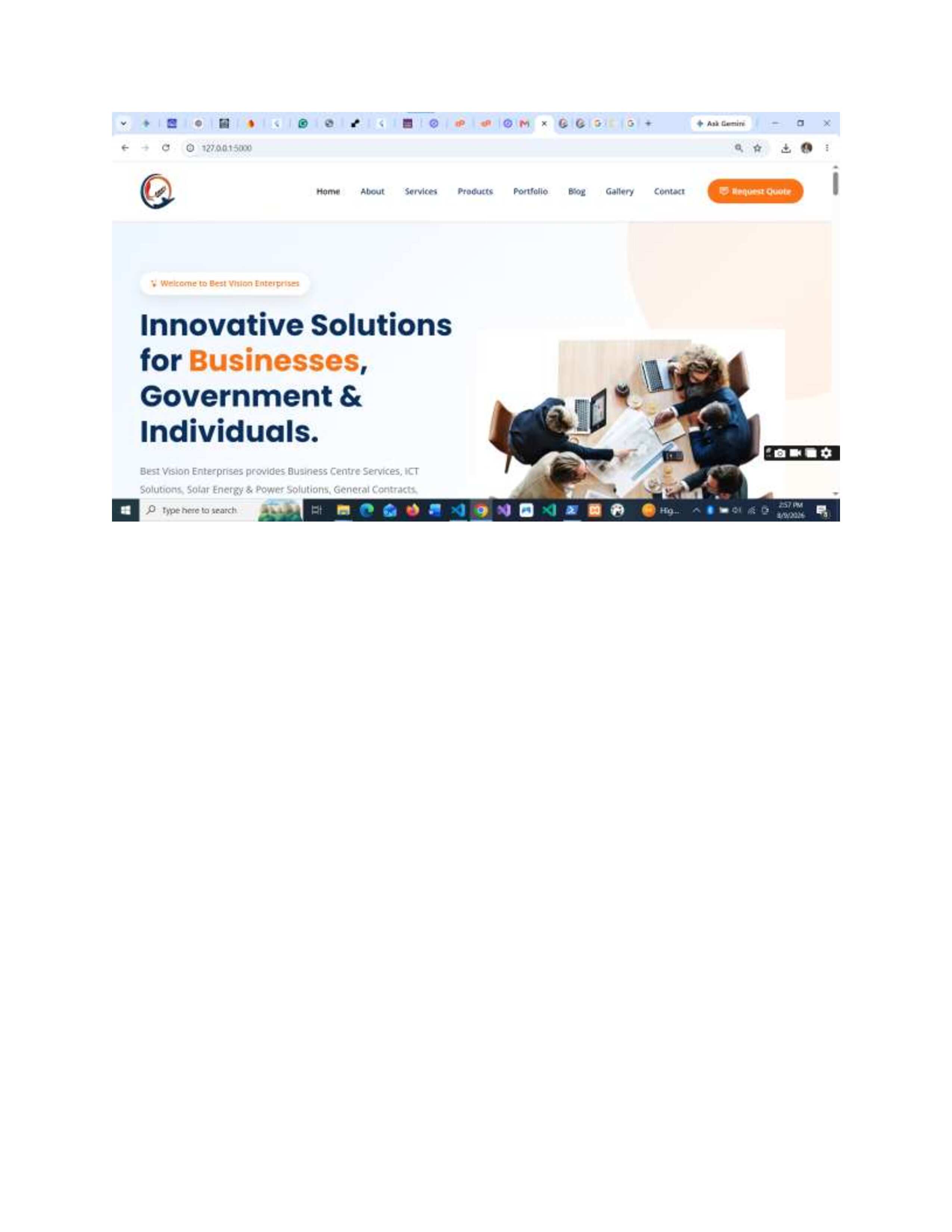Best Vision Enterprises Website