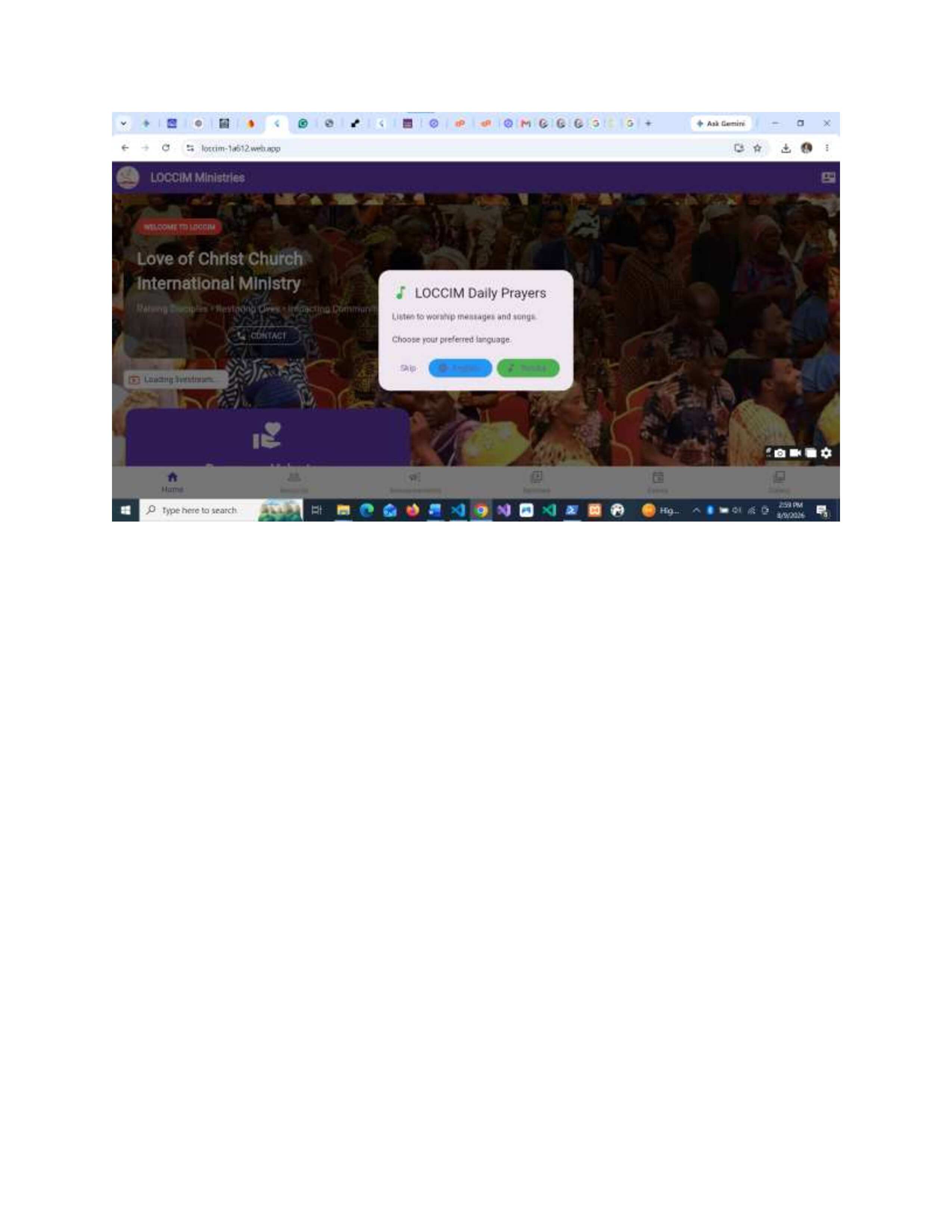 LOCCIM Mobile Application